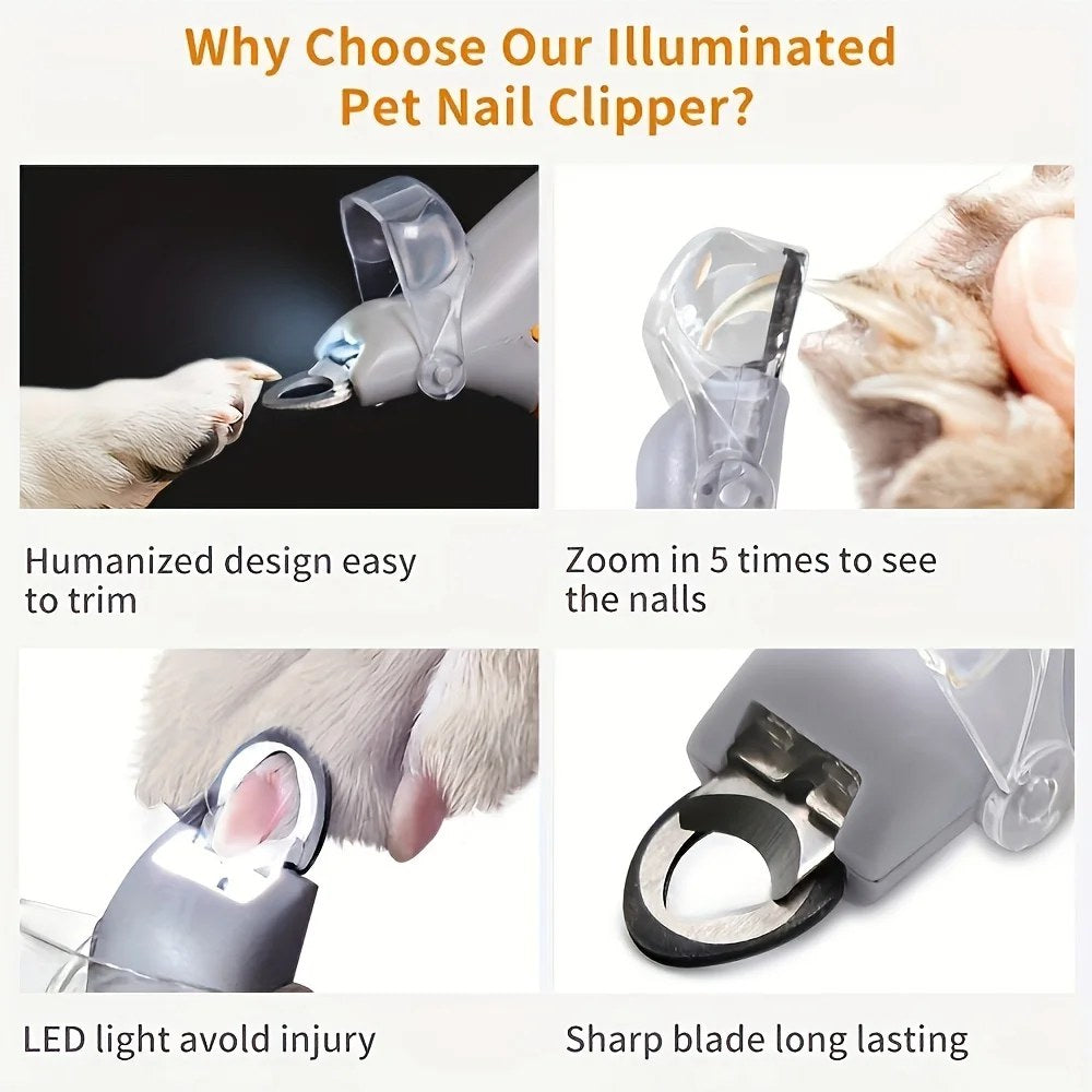 Nail clippers stainless steel blade