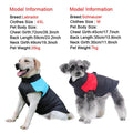 Waterproof winter dog coat